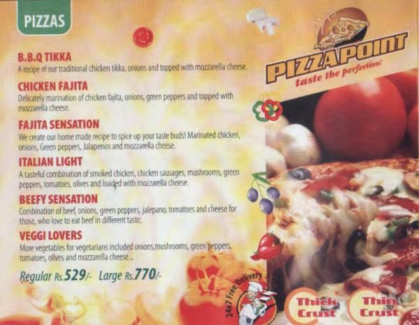 Pizza Point Number Karachi Menu, Deals, Location &amp; Offers 2016